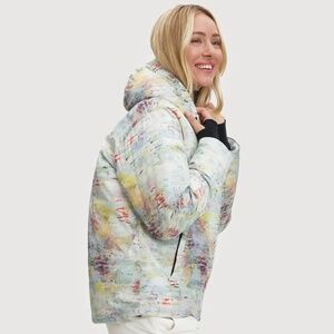 Noize Astrella Water Resistant Hooded Ski Puffer Jacket